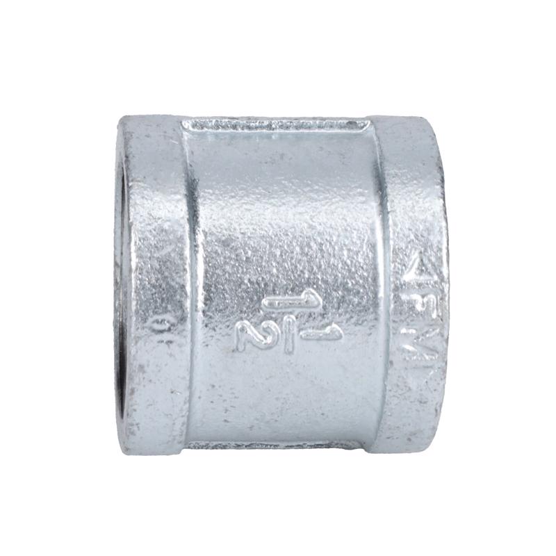 STZ Industries 1-1/2 in. FIP each X 1-1/2 in. D FIP Galvanized Malleable Iron Coupling