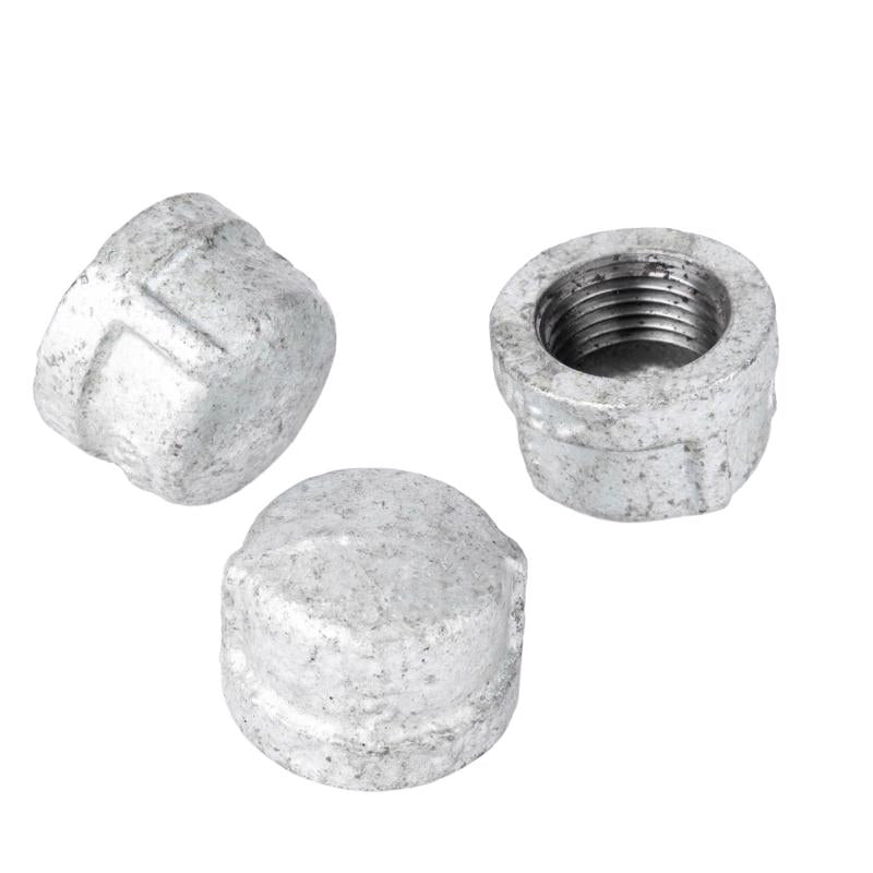 STZ Industries 1/2 in. FIP each Galvanized Malleable Iron Cap