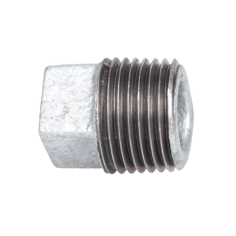 STZ Industries 1/2 in. MIP each Galvanized Malleable Iron Plug