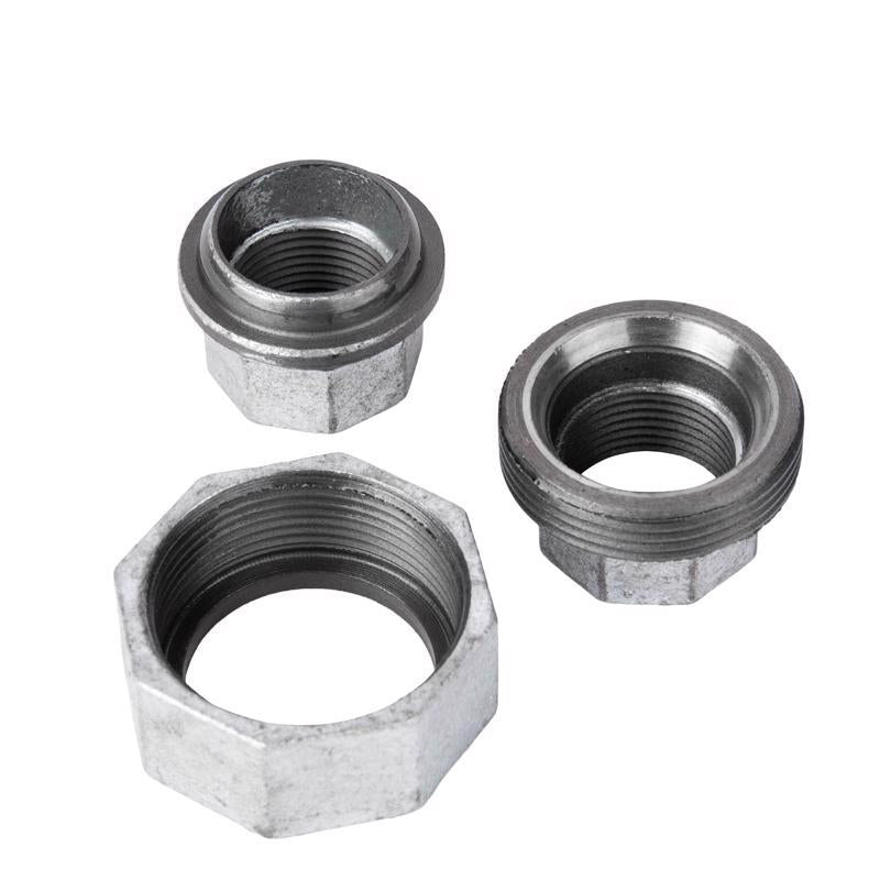 STZ Industries 3/4 in. FIP each X 3/4 in. D FIP Galvanized Malleable Iron Union