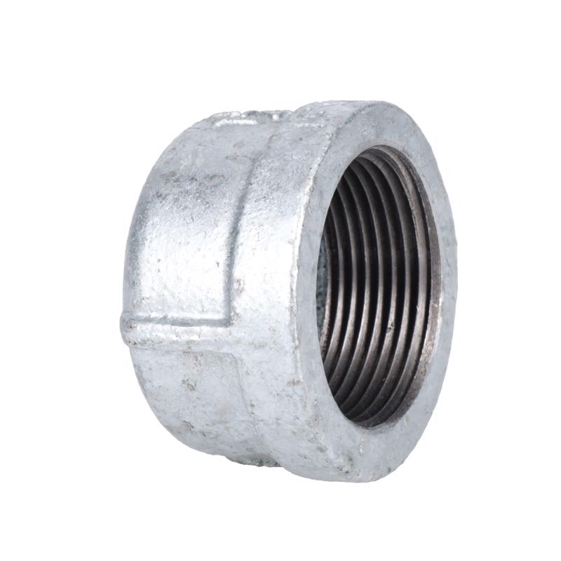 STZ Industries 1-1/4 in. FIP each Galvanized Malleable Iron Cap