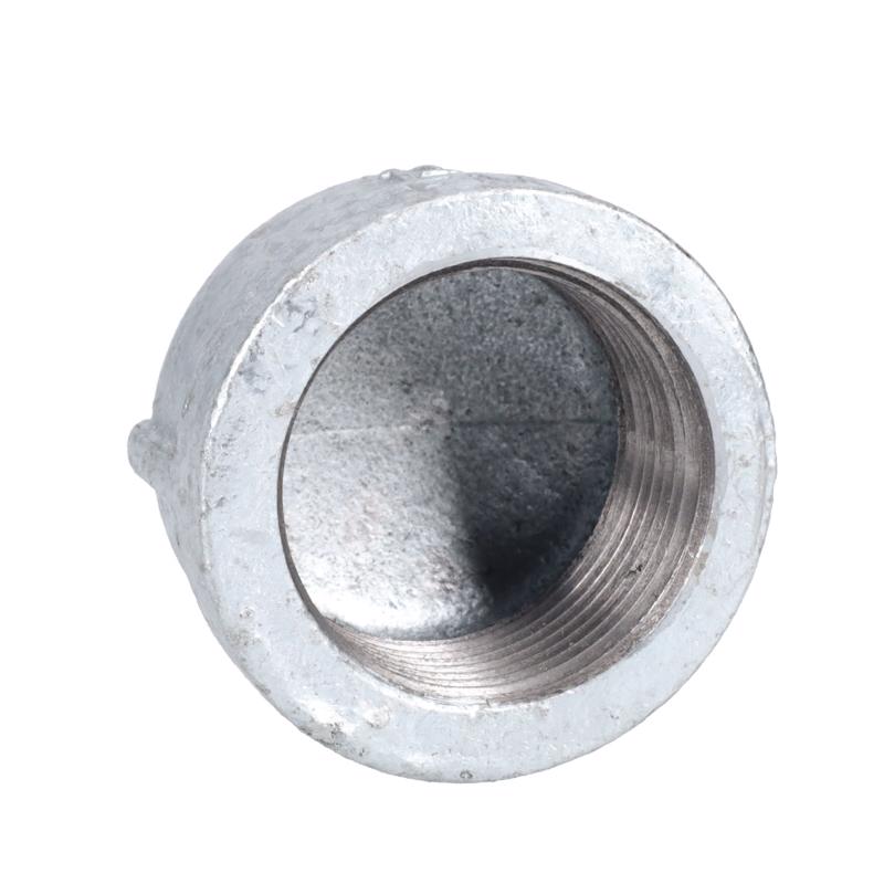 STZ Industries 1-1/4 in. FIP each Galvanized Malleable Iron Cap