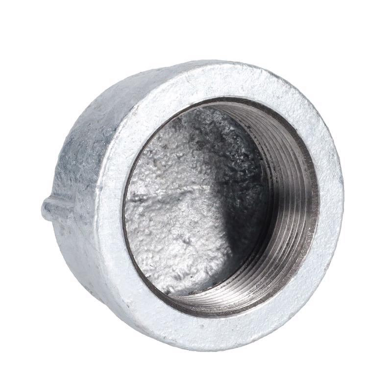 STZ Industries 1-1/2 in. FIP each Galvanized Malleable Iron Cap