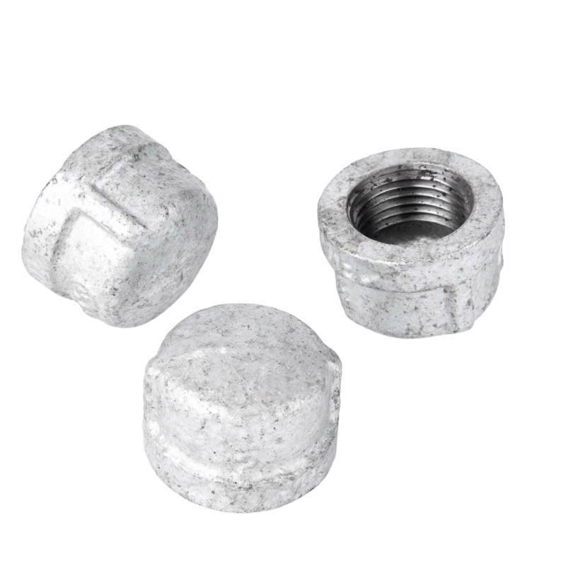 STZ Industries 1-1/2 in. FIP each Galvanized Malleable Iron Cap