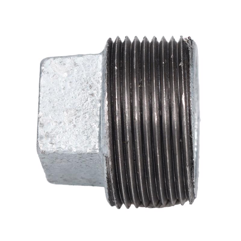 STZ Industries 1-1/4 in. MIP each Galvanized Malleable Iron Plug