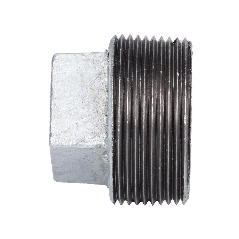 STZ Industries 1-1/2 in. MIP each Galvanized Malleable Iron Plug