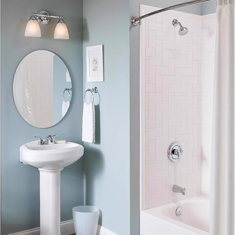 Moen Adler Chrome Contemporary Bathroom Faucet 4 in.