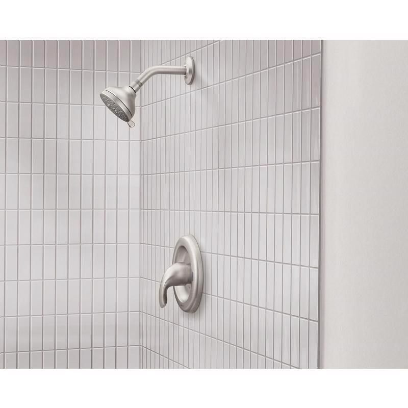 Moen Adler 1-Handle Brushed Nickel Shower Faucet