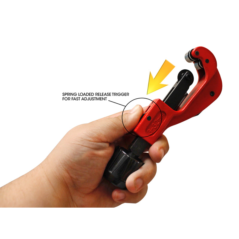 Keeney 1-1/4 in. Tube Cutter Red