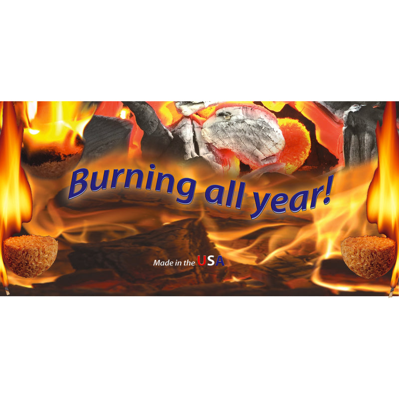 Lightning Nugget Natural Pine Fire Starter 15 min 12 pk
