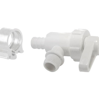 Flair-It PexLock 1/2 in. PEX X 3/8 in. Compression Plastic Angle Stop Valve