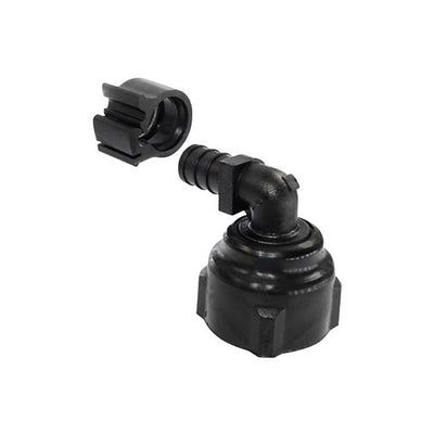 Flair-It PEXLock 1/2 in. FPT X 3/4 in. D FPT Plastic Swivel Elbow