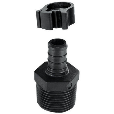 Flair-It PEXLock 1/2 in. PEX X 3/4 in. D MPT Plastic Adapter