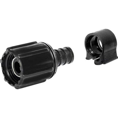 Flair-It PEXLock 1/2 in. PEX X 1/2 in. D FPT Plastic Swivel Coupling with Clamp