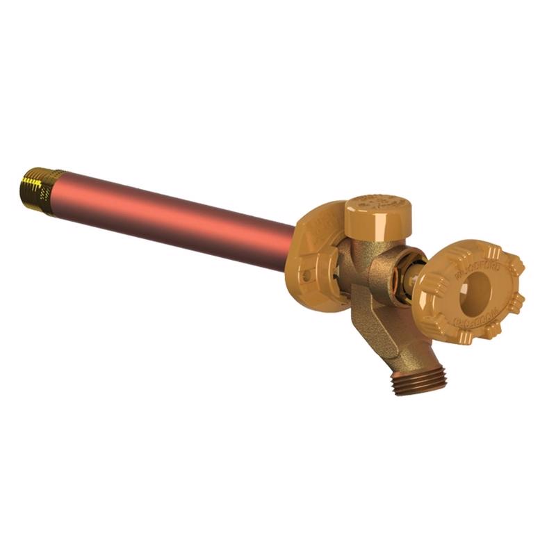 Woodford 1/2 in. MIP in. Hose Anti-Siphon Brass Adjustable Operating Rod