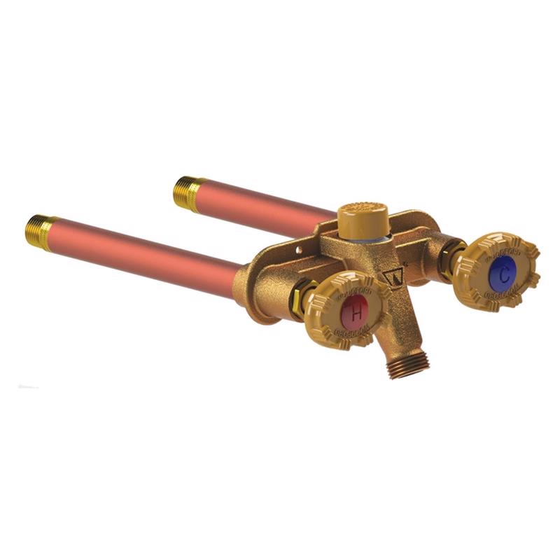 Woodford 1/2 in. MIP in. Hose Anti-Siphon Brass Adjustable Operating Rod