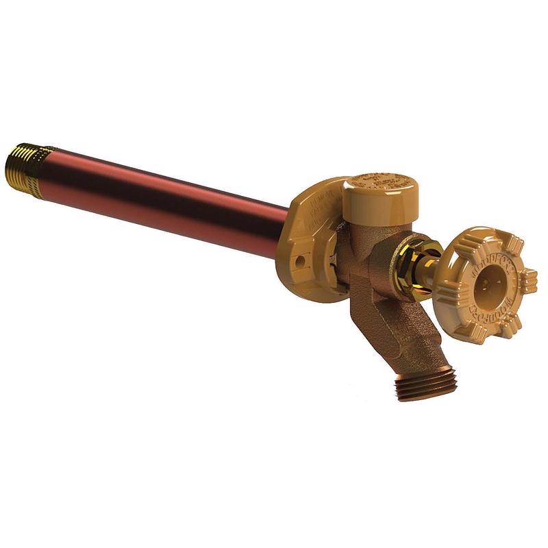 Woodford 1/2 in. MIP in. Hose Anti-Siphon Brass Adjustable Operating Rod