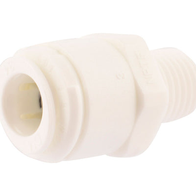 SharkBite Push to Connect 3/8 in. OD X 1/4 in. D MIP Polypropylene Adapter