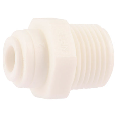 SharkBite Push to Connect 1/4 in. 3/8 in. D MNPT Polypropylene Adapter