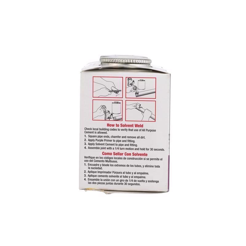 Oatey Handy Pack Clear Primer and Cement For PVC 2 pk