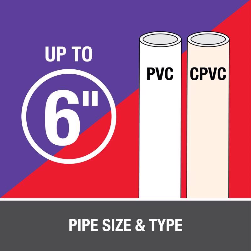 Oatey Handy Pack Clear Primer and Cement For PVC 2 pk