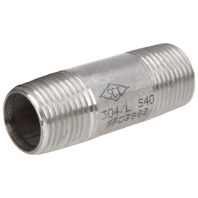 Smith-Cooper 1-1/4 in. MPT Stainless Steel 2 in. L Nipple