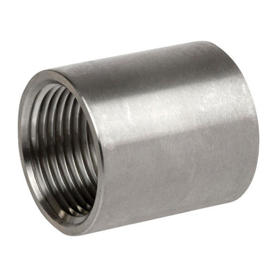 Smith-Cooper 1-1/4 in. FPT X 1-1/4 in. D FPT Stainless Steel Coupling