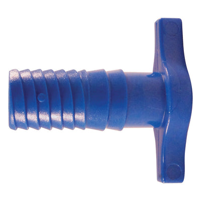 Apollo Blue Twister 1 in. Insert in to X 1 in. D Insert Acetal Plug
