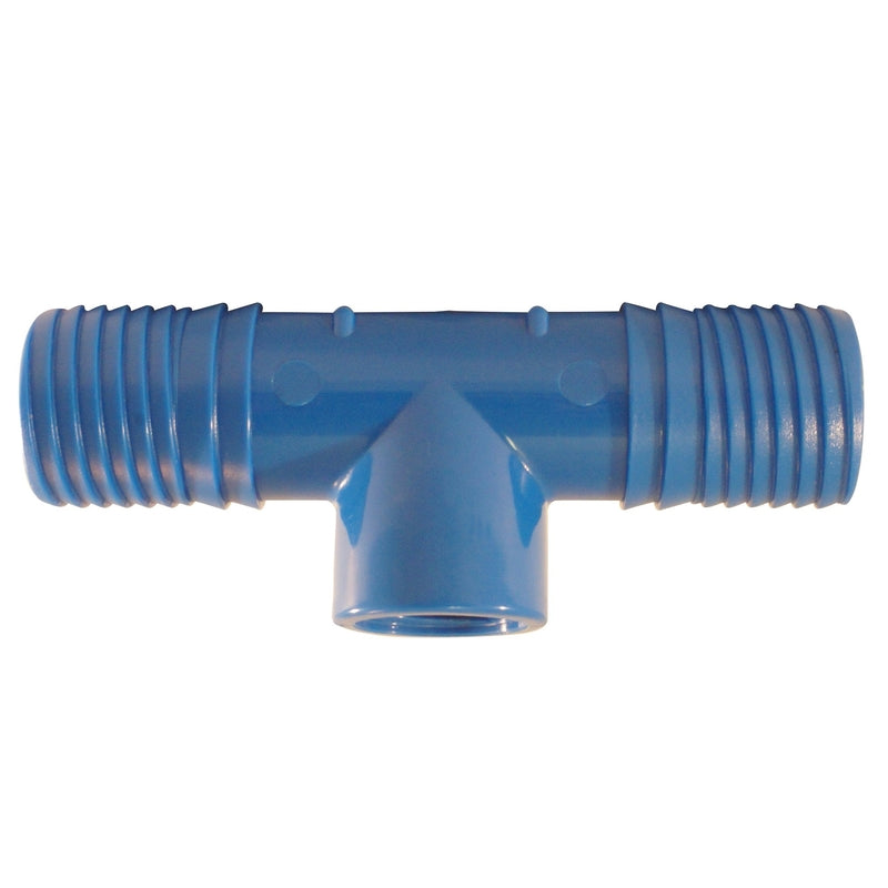 Apollo Blue Twister 1 in. Insert in to X 1 in. D Insert Polypropylene Tee