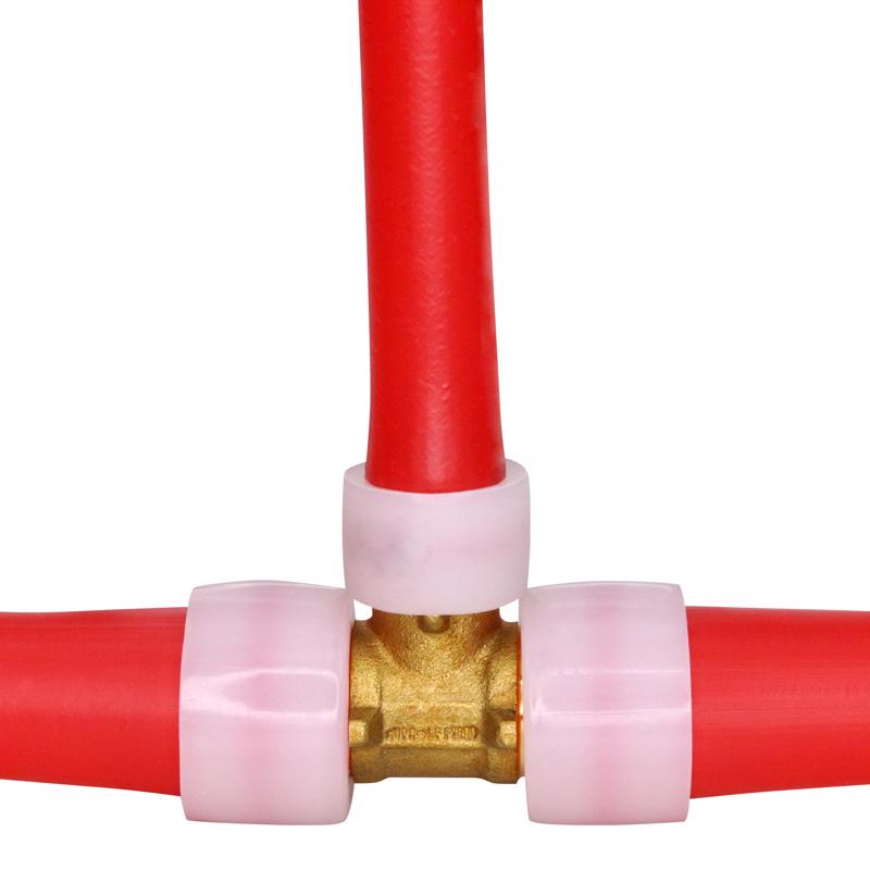 Apollo Expansion PEX / Pex A 1 in. Expansion PEX in to X 1 in. D PEX Brass Tee