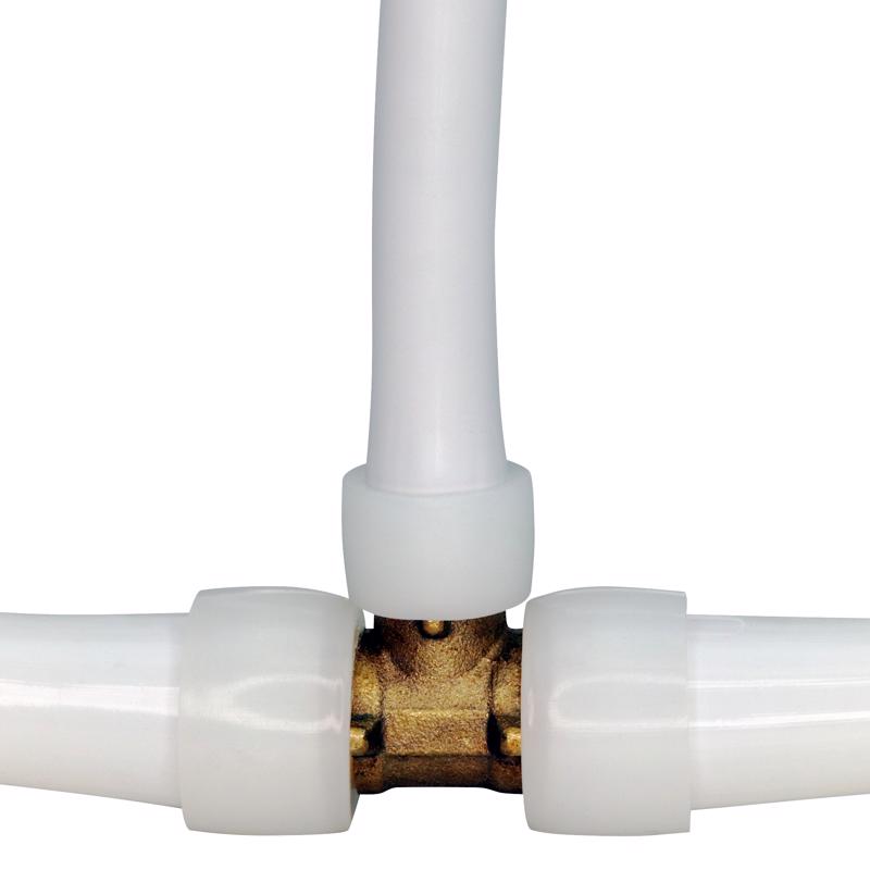 Apollo Expansion PEX / Pex A 1 in. Expansion PEX in to X 1 in. D PEX Brass Tee