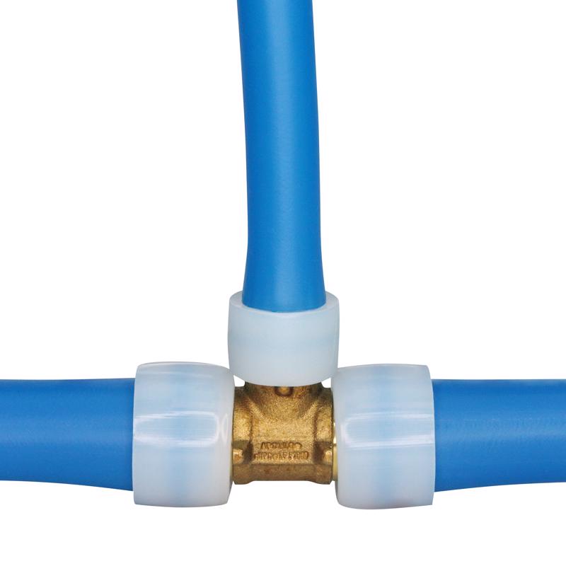 Apollo Expansion PEX / Pex A 1 in. Expansion PEX in to X 1 in. D PEX Brass Tee