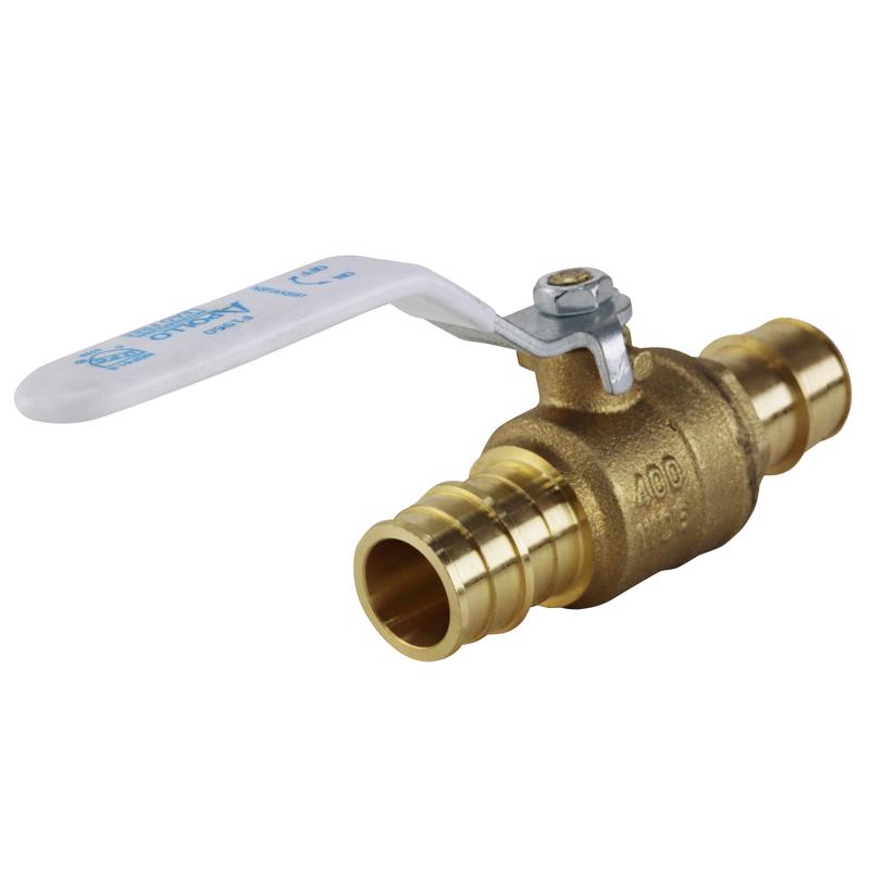 Apollo Expansion PEX A 3/4 in. Brass Expansion Pex Ball Valve Full Port Quarter-Turn Lever For Potab