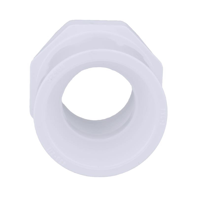 Charlotte Pipe Schedule 40 1-1/2 in. Spigot X 1 in. D FPT PVC Reducing Bushing