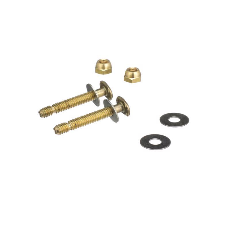 Hercules Johni-Bolts Closet Bolts Brass Solid Brass For Water Closets to Flanges