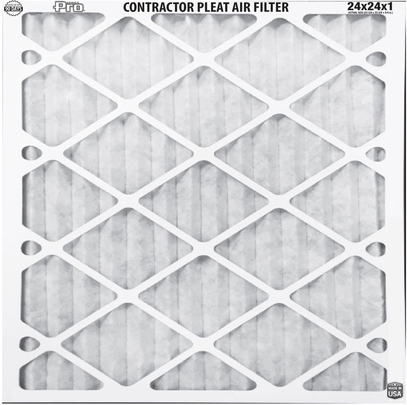 BestAir 24 in. W X 24 in. H X 1 in. 8 MERV Pleated Air Filter