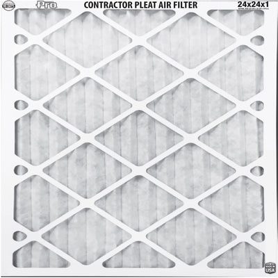 BestAir 24 in. W X 24 in. H X 1 in. 8 MERV Pleated Air Filter
