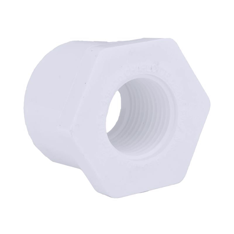 Charlotte Pipe Schedule 40 2 in. Spigot X 1-1/4 in. D FPT PVC Reducing Bushing