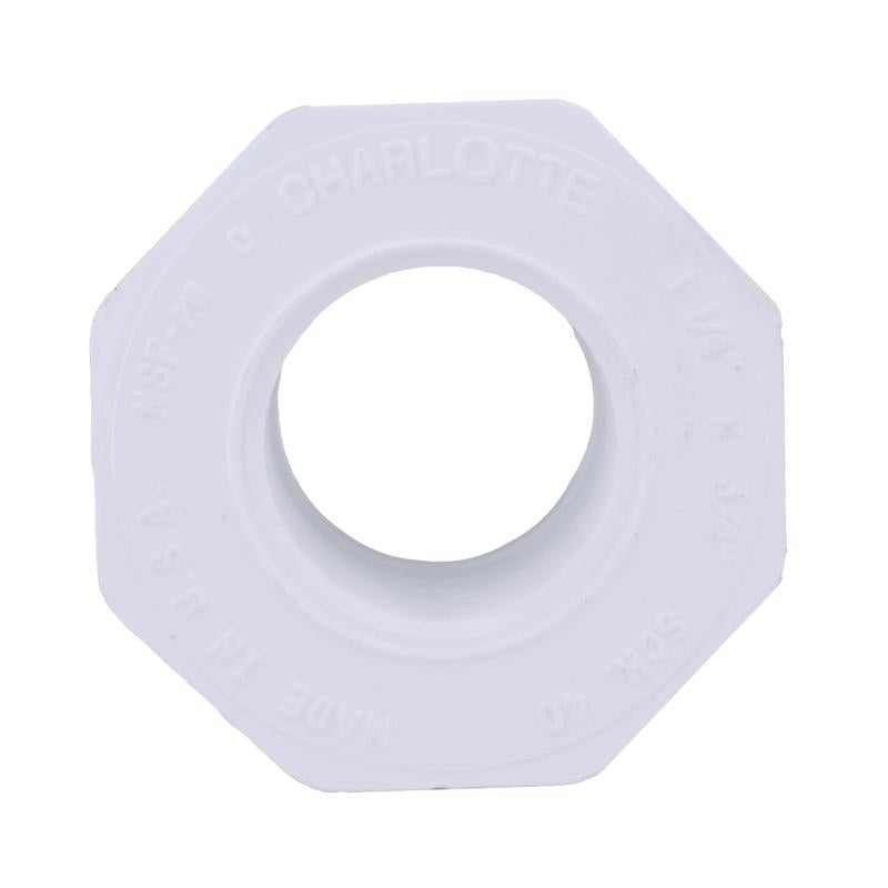Charlotte Pipe Schedule 40 2 in. Spigot X 1-1/4 in. D FPT PVC Reducing Bushing