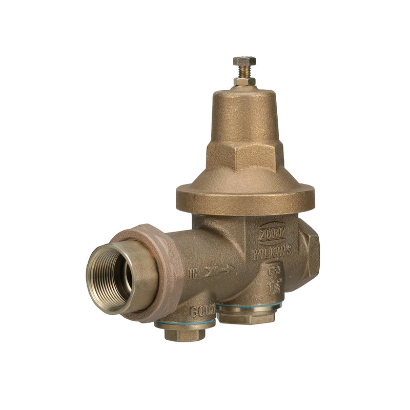 Zurn 1-1/4 in. FNPT Union Water Pressure Regulator Valves