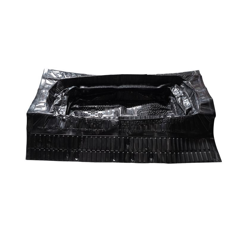 Oatey 2  H X 15 in. W X 15 in. L Black Adjustable Bathtub Protector