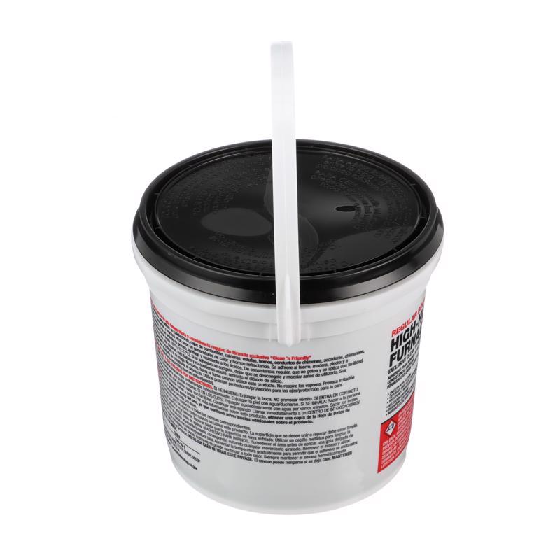 Hercules Oatey White High Heat Furnace Cement For Furnace 1/2 gal