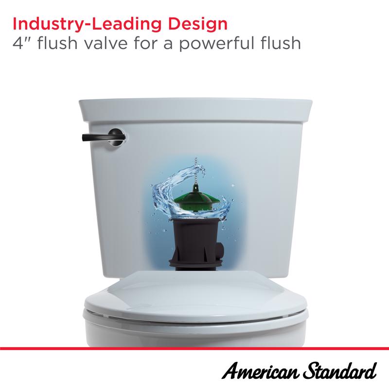 American Standard Champion 4 Toilet-To-Go ADA Compliant 1.28 gal White Round Complete Toilet