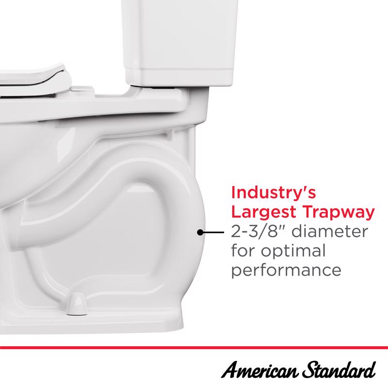 American Standard Champion 4 Toilet-To-Go ADA Compliant 1.28 gal White Round Complete Toilet