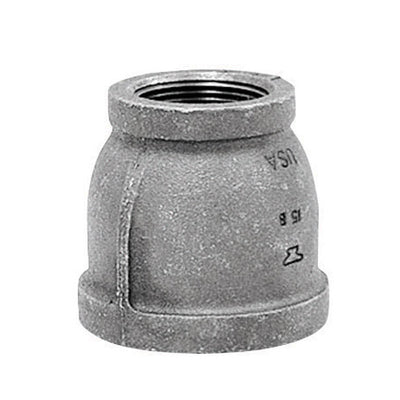 Anvil 1-1/2 in. FPT X 1 in. D FPT Black Malleable Iron Reducing Coupling
