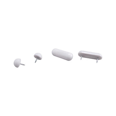 Plumb Pak Toilet Seat Bumper Set White For Universal