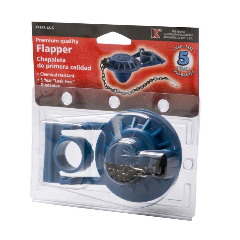 Keeney Flapper Chain Blue Vinyl
