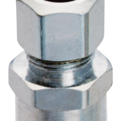 Plumb Pak 1/2 in. Sweat X 3/8 in. D Compression Brass Straight Connector
