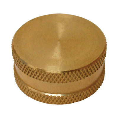 Plumb Pak Brass 3/4 in. D X 3/4 in. D Hose Cap with Washer