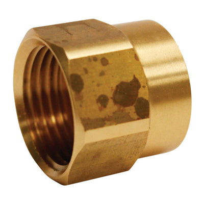 Plumb Pak Brass 3/4 in. D X 3/4 in. D Hose Adapter